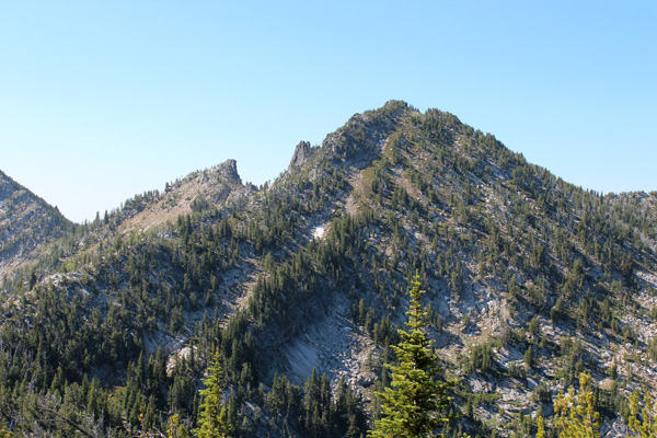 Angell Peak from Gunsight Mountain