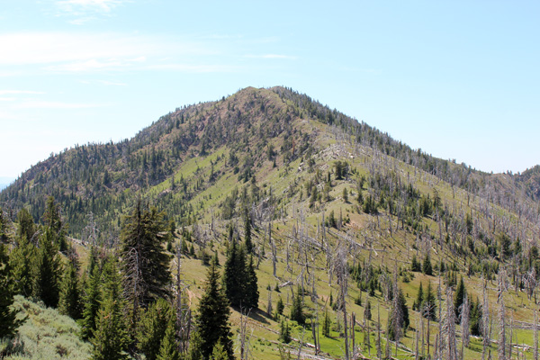 Columbia Hill from the Elkhorn Crest Trail