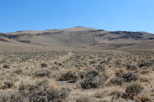 Beatys Butte from near Twin Springs