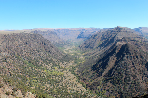 Big Indian Gorge, Steens Mountain