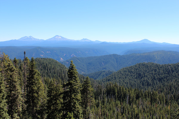 Looking East from Chucksney Mountain