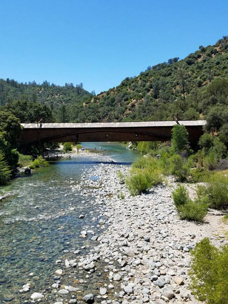 South Yuba River and Covered Bridge (Linda)