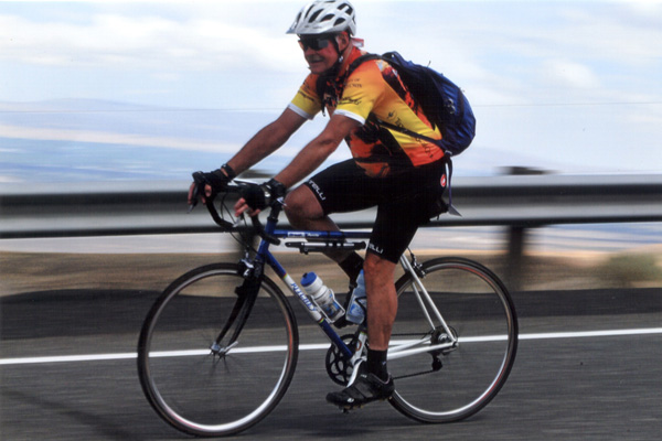 Paul riding on WBR 2016 (Natural Light Photography)