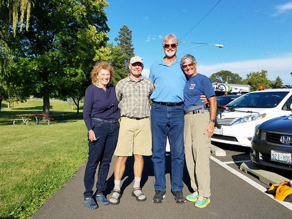 A special reunion with Wayne and Louise Worby while in Naches (Linda)