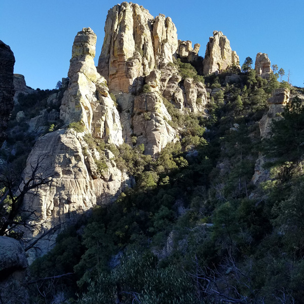 Window Peak from the Esperero Trail below the Window