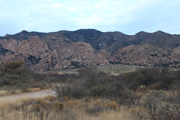 Mount Glenn from Ironwood Road