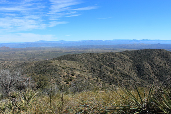 Looking east from Black Mountain