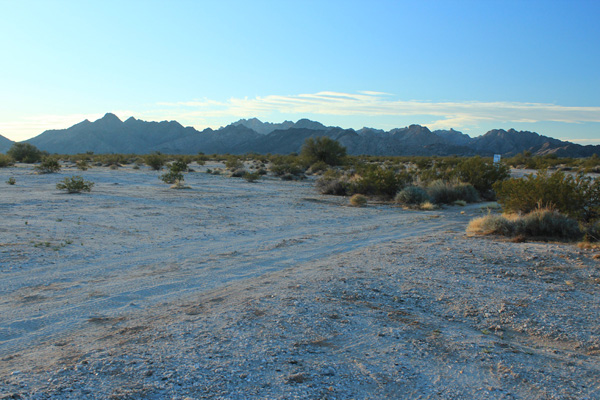 The Cabeza Prieta Mountains from the CPNWR northern boundary
