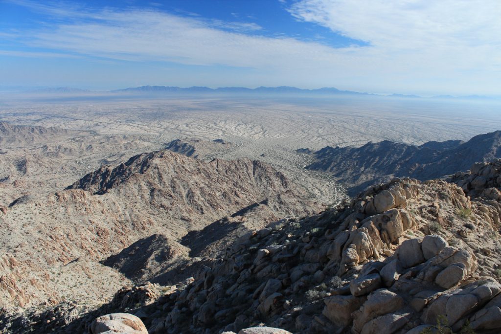 The Mohawk Mountains to the east from the Copper Mountains Highpoint