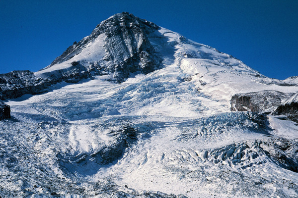 The Eliot Glacier and the North Face of Mount Hood, Oregon Cascades