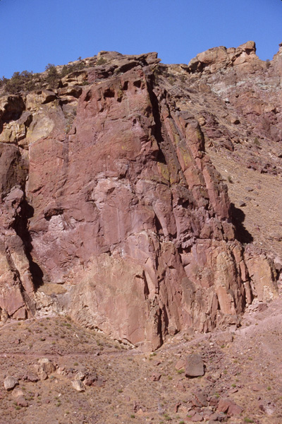 The Red Wall at Smith Rock State Park, Oregon