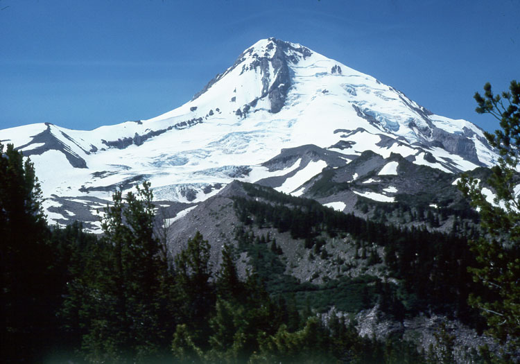 Mount Hood from Cloud Cap Campground