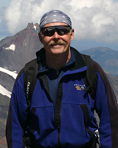 Paul on South Sister, Oregon