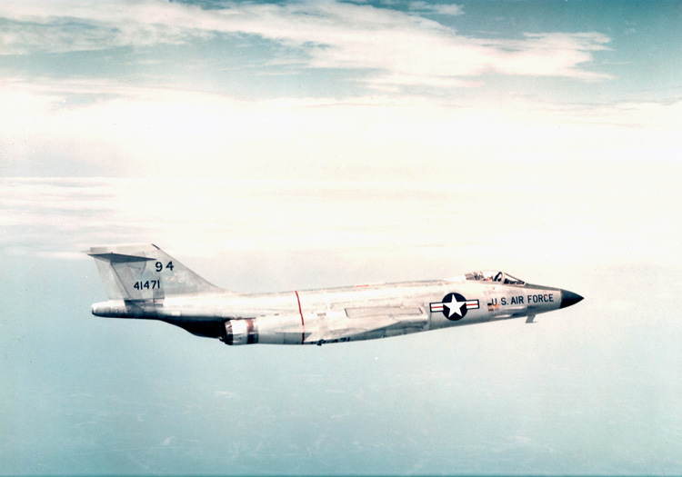 F-101 in Flight