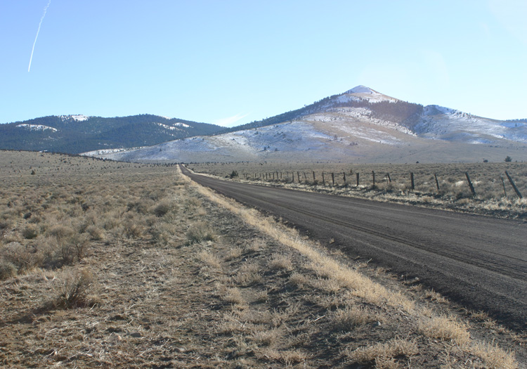 Pine Mountain from near Millican