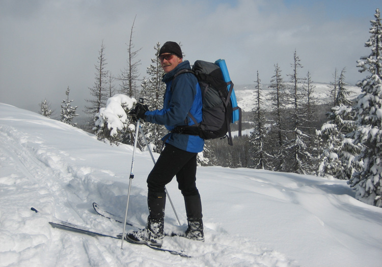 Paul on Vista Butte Summit