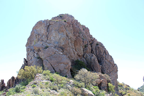 The west face of North College Peak