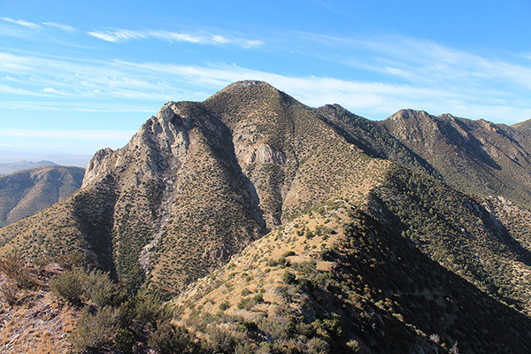 Montezuma Peak from the East