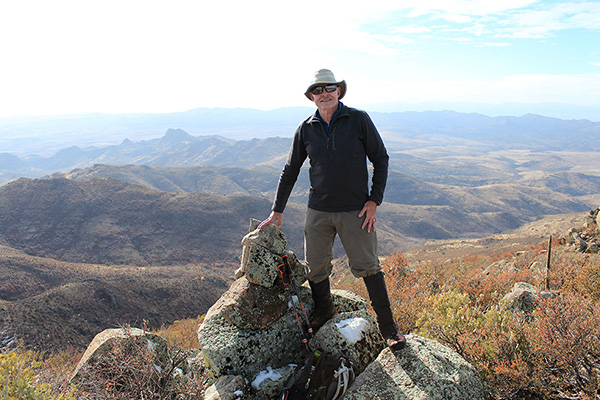 Paul on the Mohon Peak summit