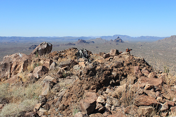 The summit of Black Mountain