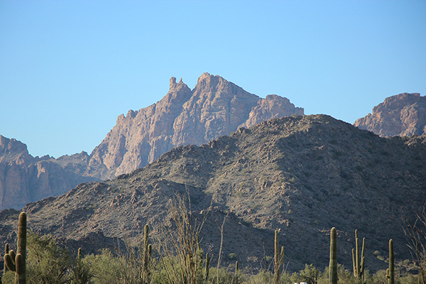 Eagletail Peak, the highpoint of the Eagletail Mountains