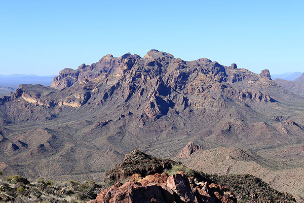 Mount Ajo from the Diaz Peak summit