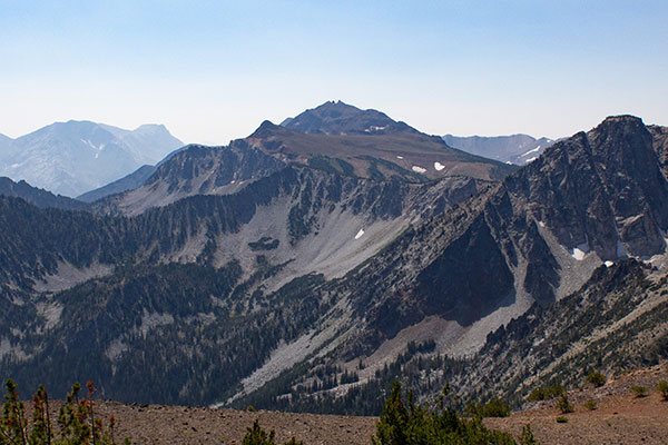 Twin Peaks from Ruby Peak; I climbed Twin Peaks with Caleb Morris in September 2016