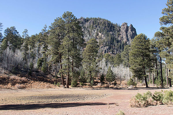 Roof Butte, the highpoint of the Chuska Mountains