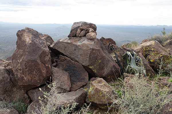 The Sawyer Peak summit