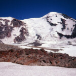 Adams Glacier and Northwest Face of Mount Adams