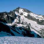 Mount Buckner from below Sahale Peak
