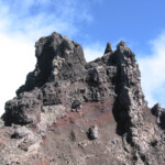 Three Fingered Jack Summit Pinnacle from the South Ridge